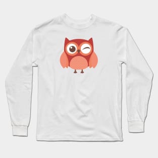 Kawaii Owl Long Sleeve T-Shirt